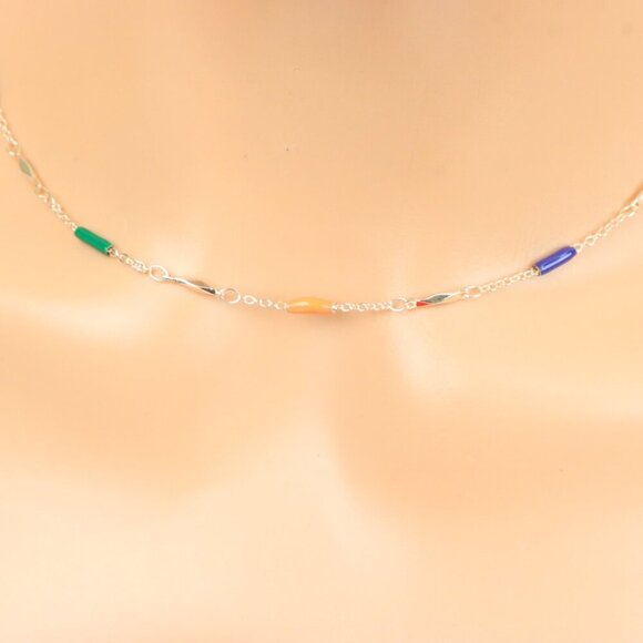 Minimalist Necklace Chain, Elegant Jewelry for Women & Girls | MLCRC1954 - Picture 6 of 10